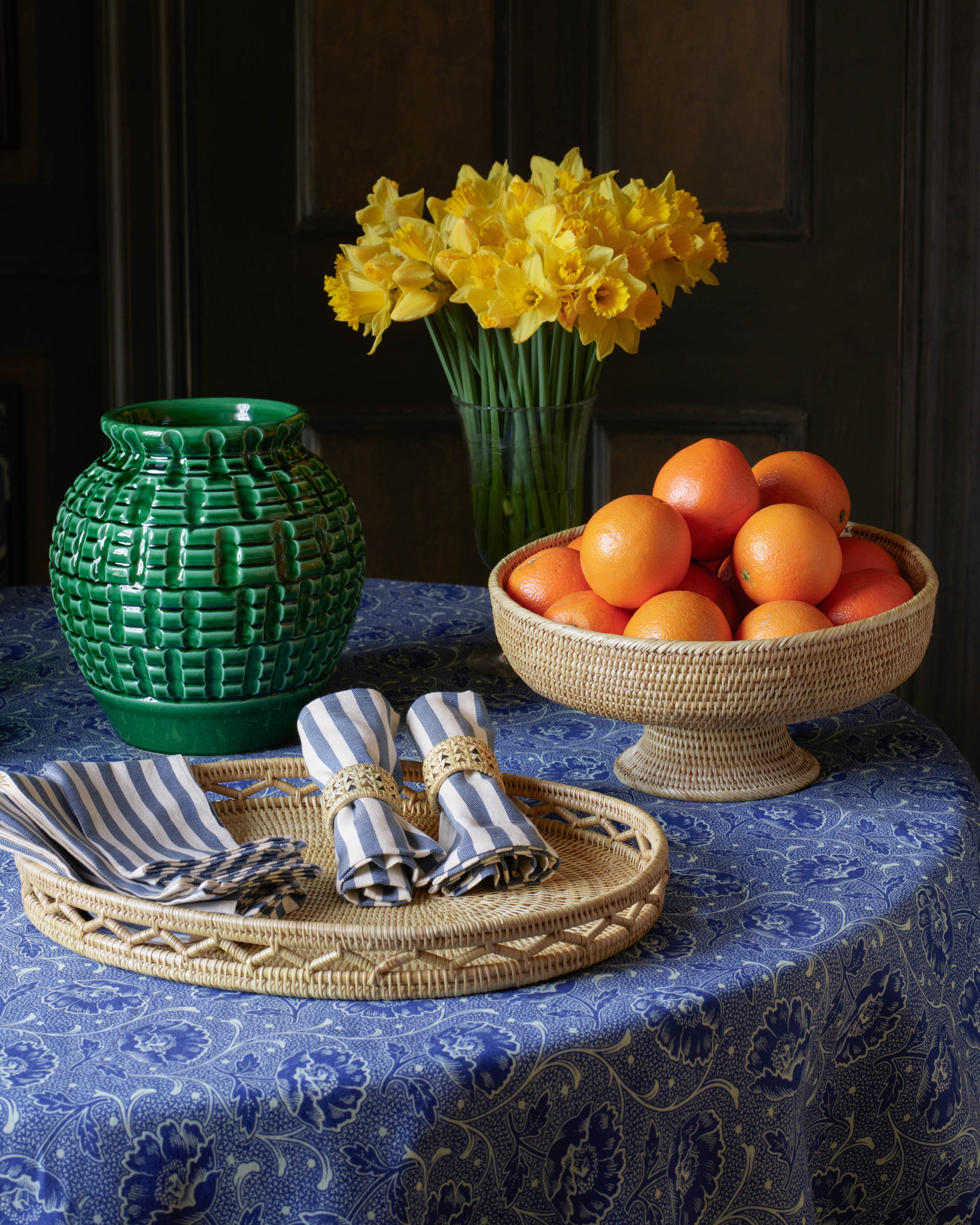 Geometric Vase, Jade