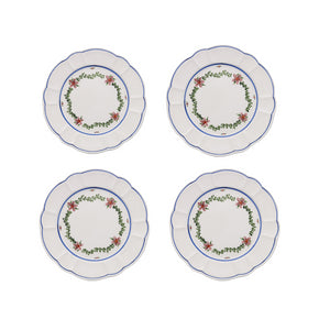 Arcadia Dinner Plate, Blue, Set of 4 - Skye McAlpine Tavola