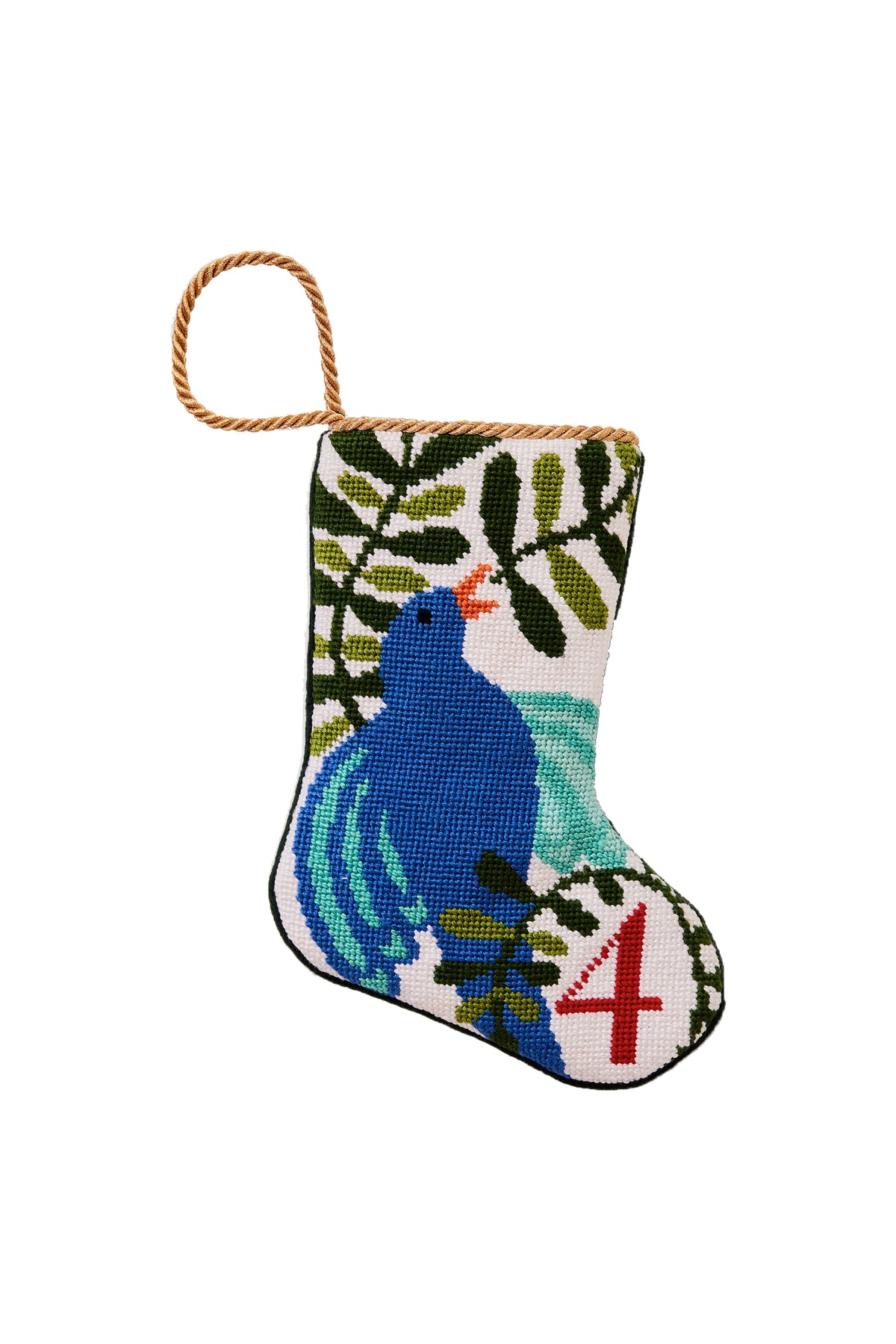 12 Days of Christmas Bauble Stocking, 4 Calling Birds