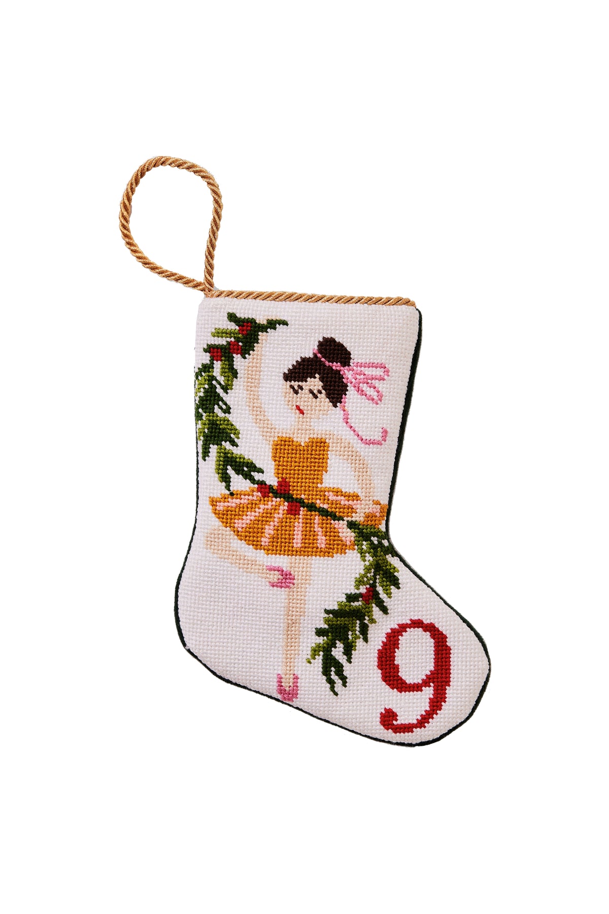 12 Days of Christmas Bauble Stocking, 9 Ladies Dancing