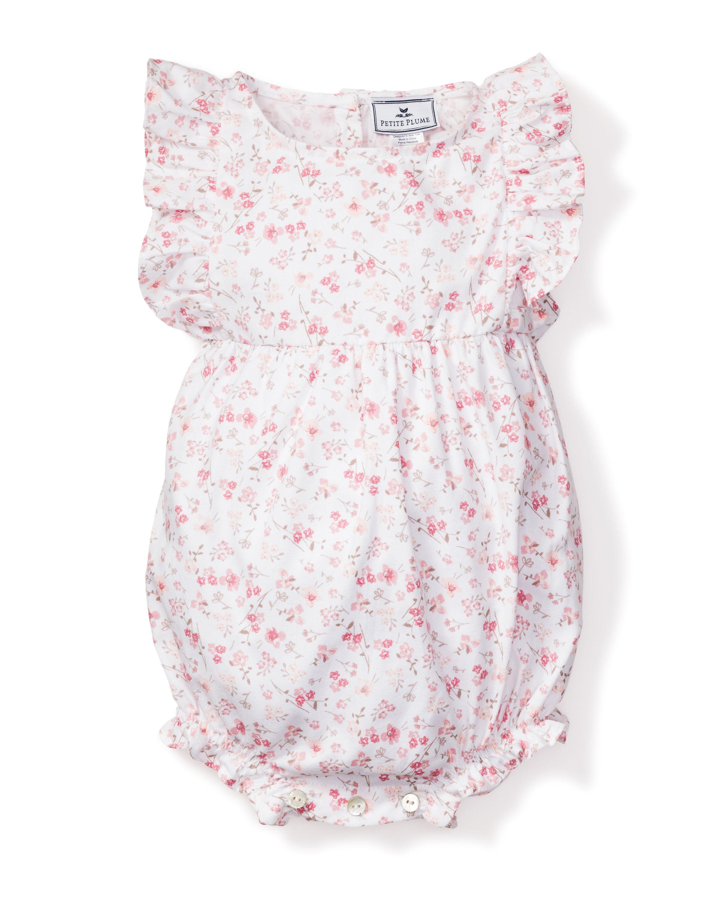 Children’s Dorset Floral Ruffled Romper