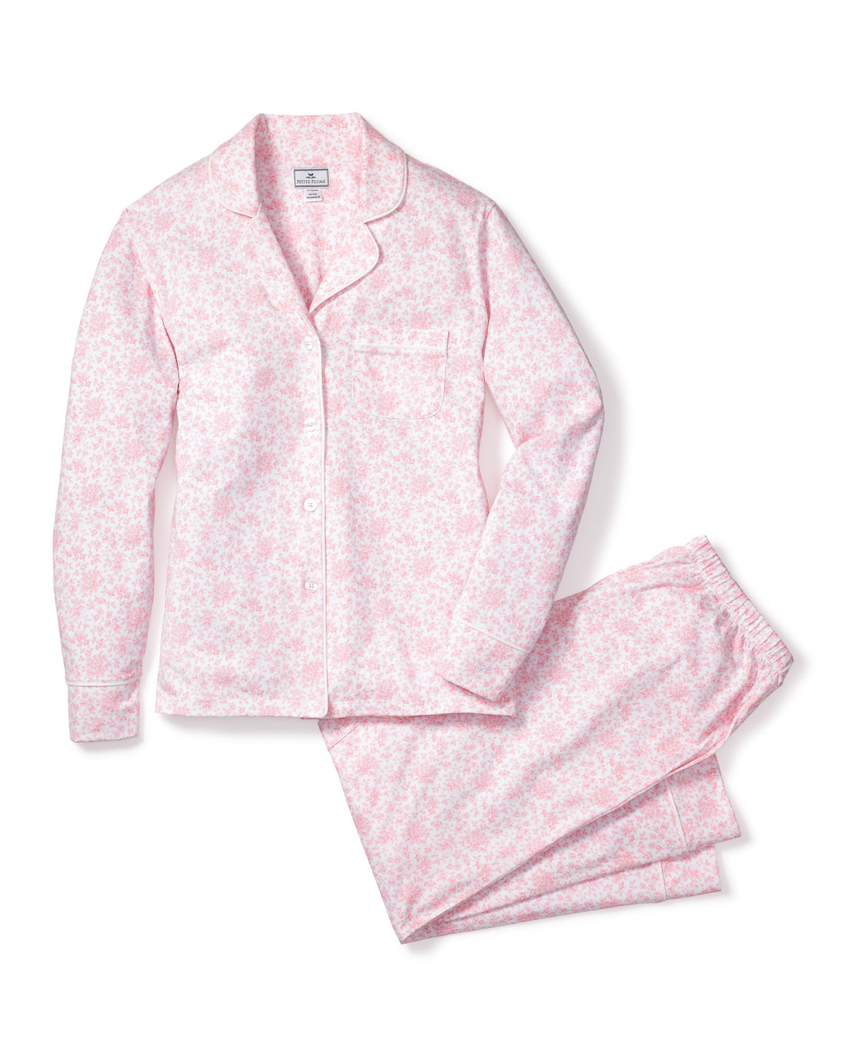 Women’s Luxe Pima Sussex Pink Pajama Set