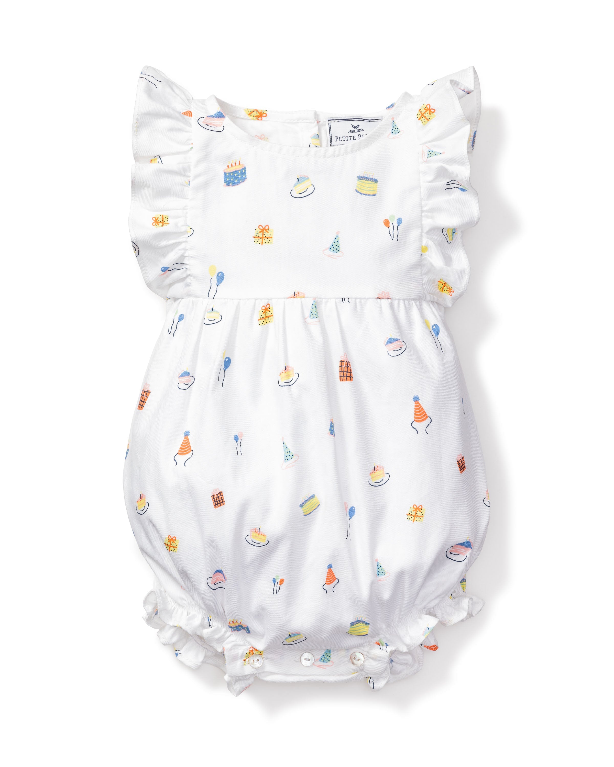 Children’s Birthday Wishes Ruffled Romper