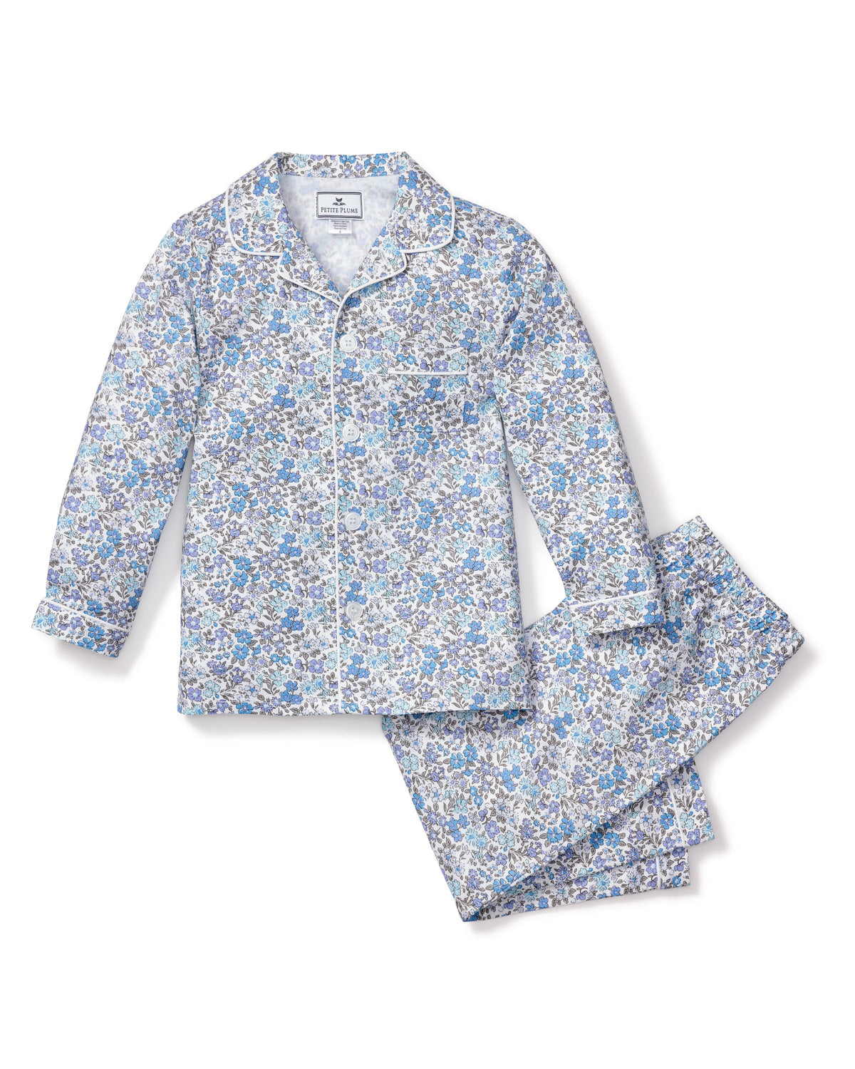 Children’s Fleur D’Azur Pajama Set