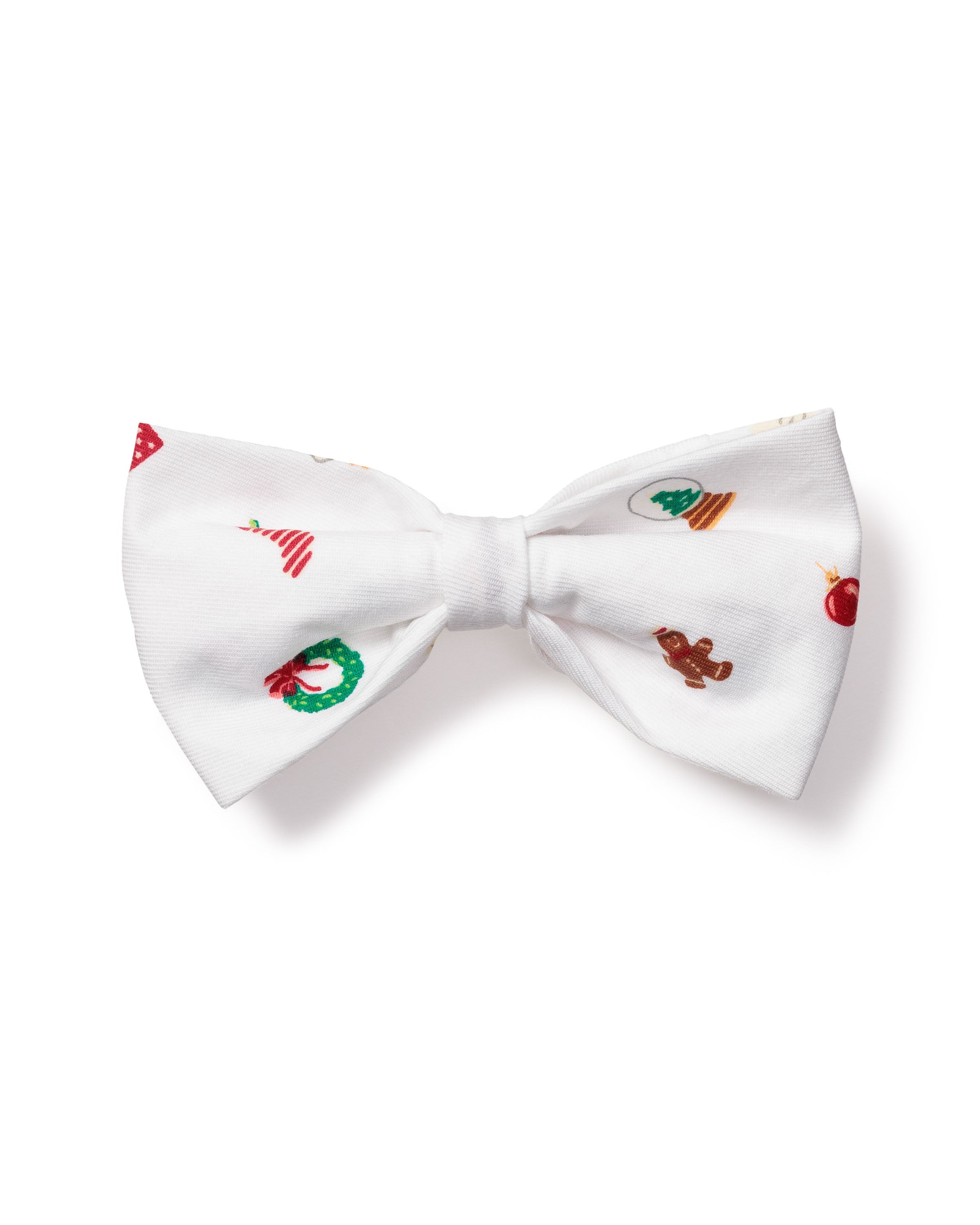 Winter Nostalgia Dog Bow Tie