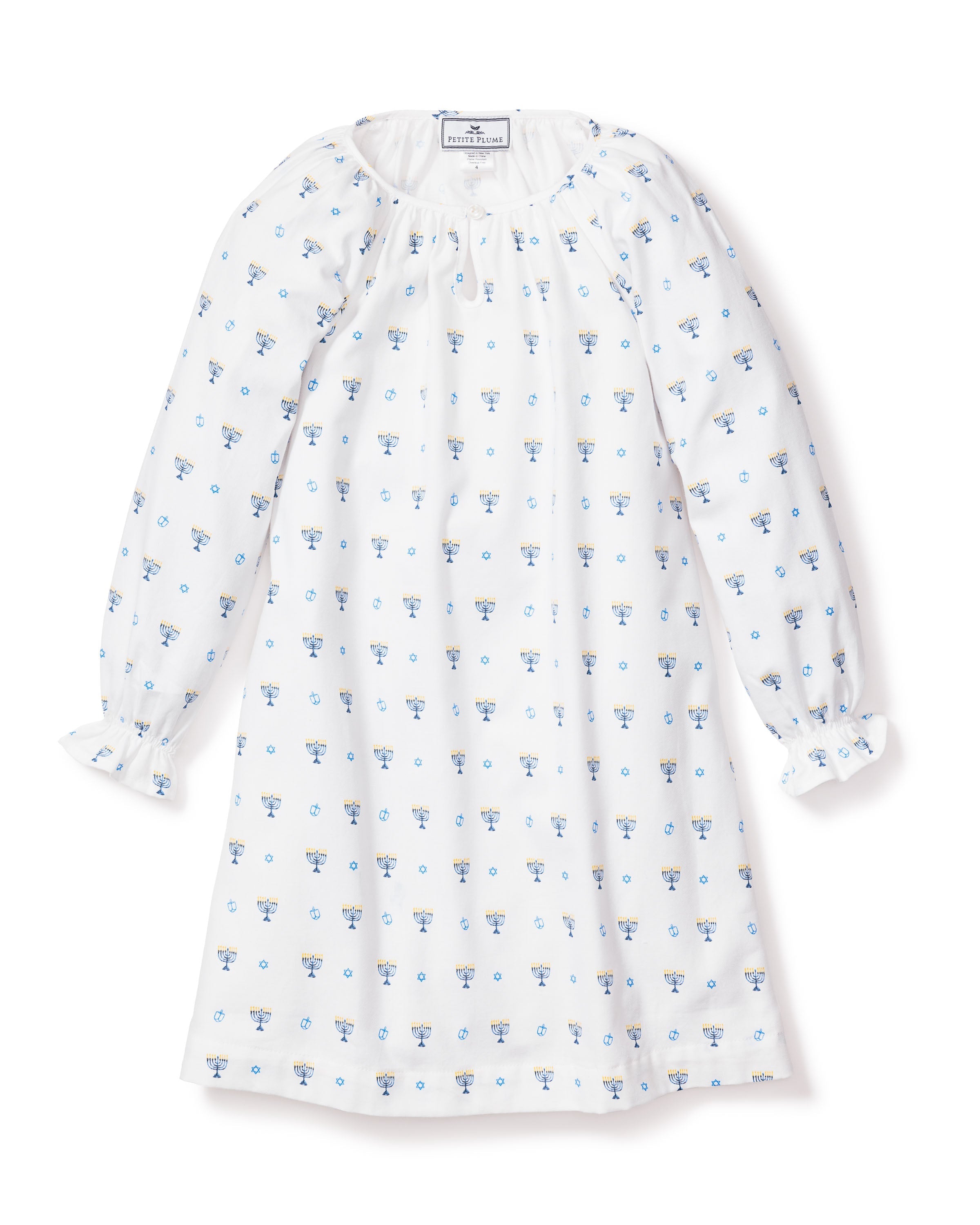 Children’s Happy Hanukkah Delphine Nightgown