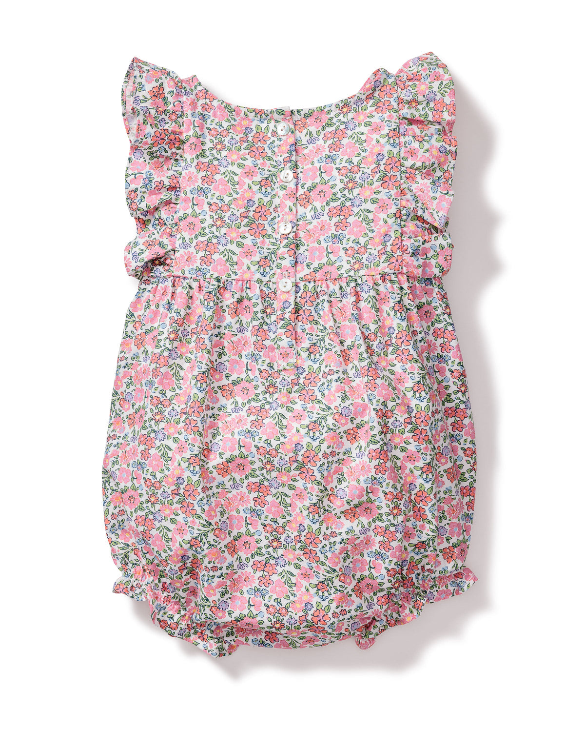 Children’s Fleurs de Rose Ruffled Romper