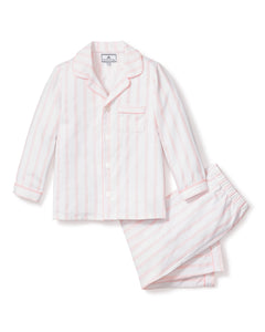 Children’s Pink and White Stripe Pajama Set