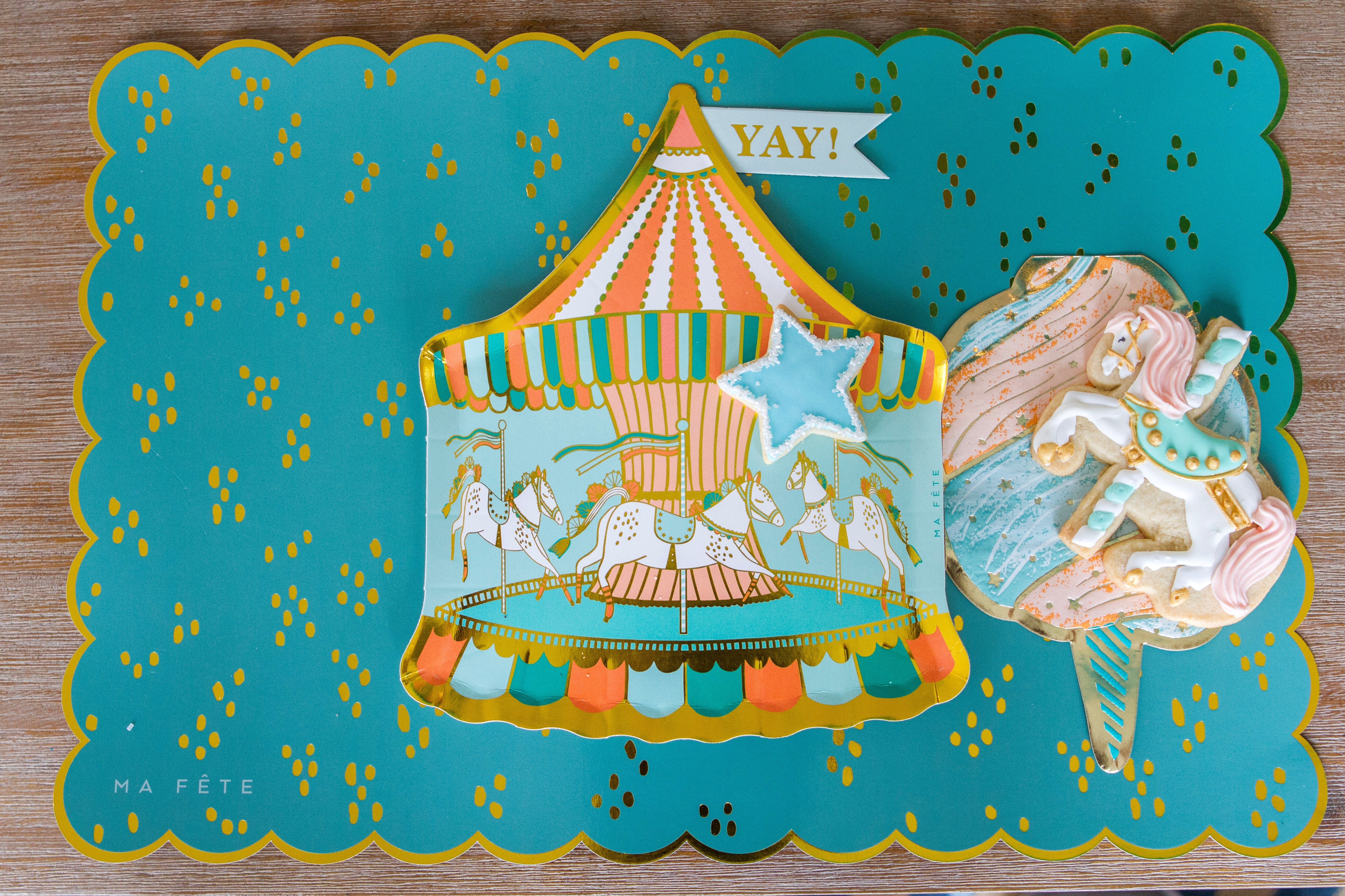 Fun Fair Carousel Plate