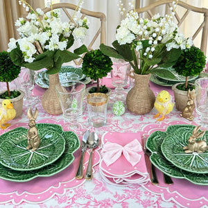 Pink Easter Tablecloth