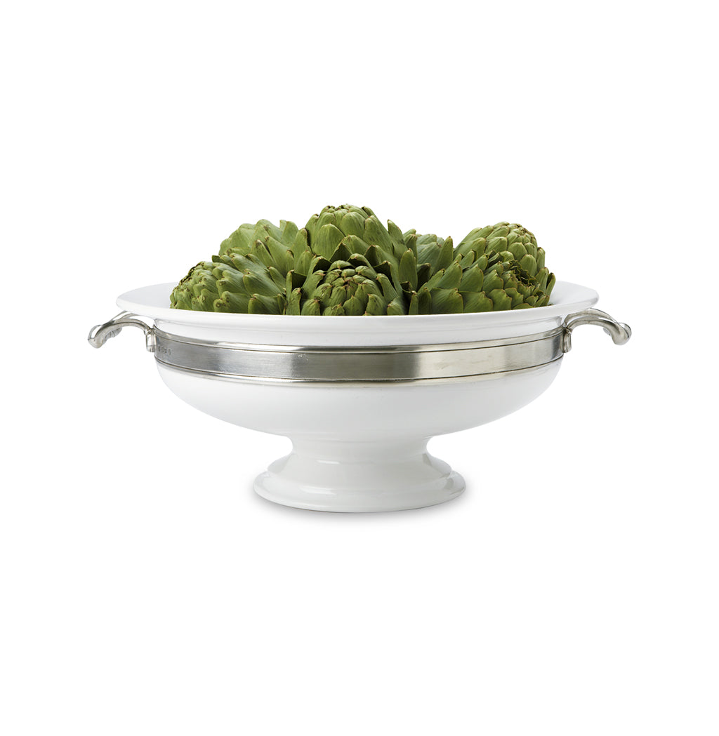 Convivio Round Centerpiece with Handles