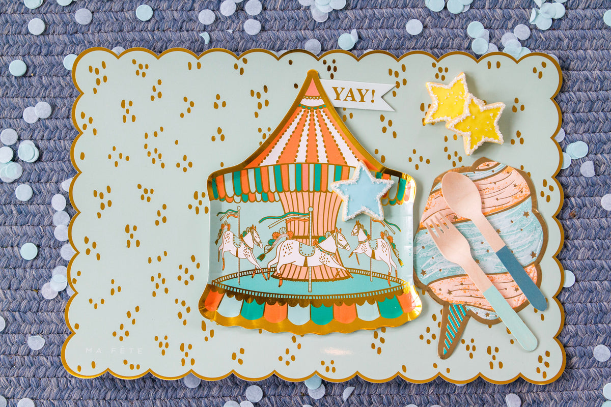 Fun Fair Carousel Plate