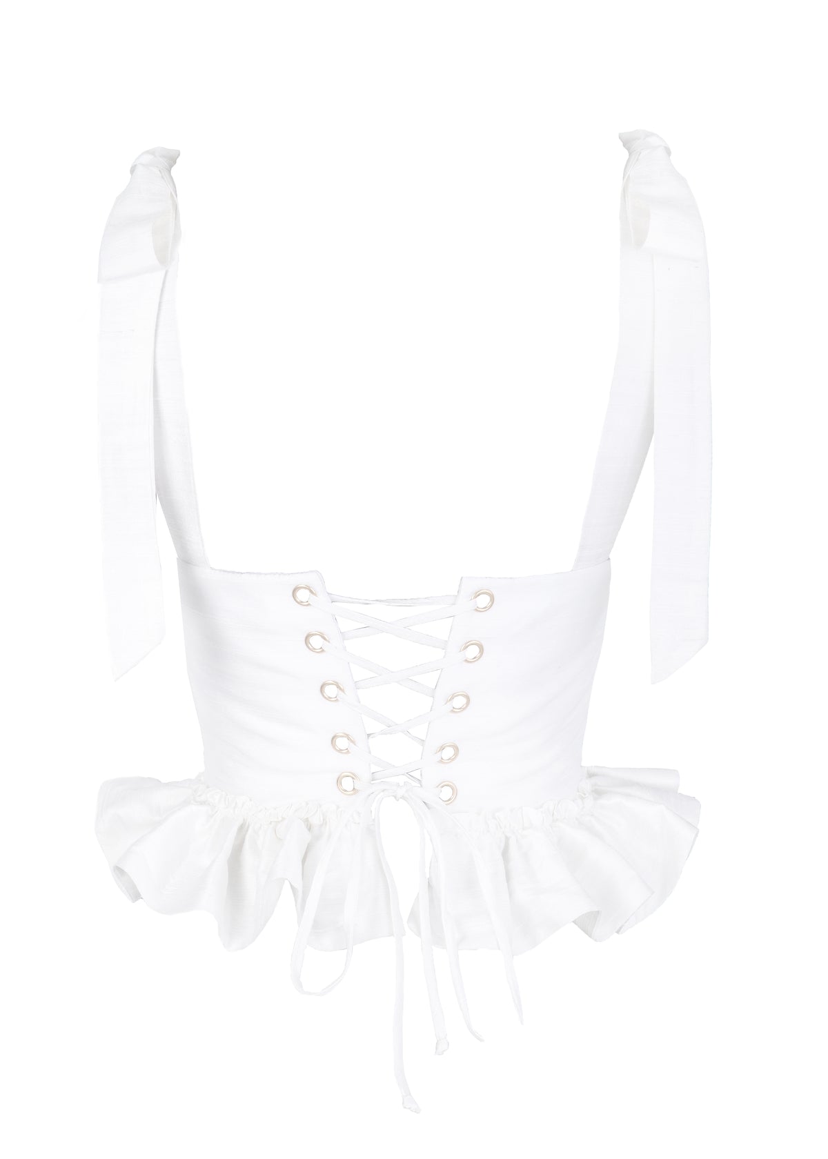 The Antoinette Corset In White