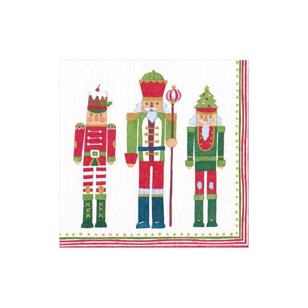 March of the Nutcrackers Paper Cocktail Napkins