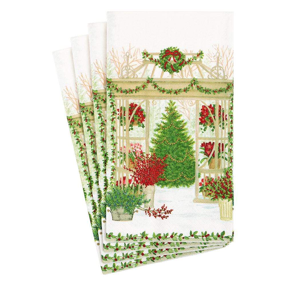 Winter Conservatory Paper Guest Towel Napkins