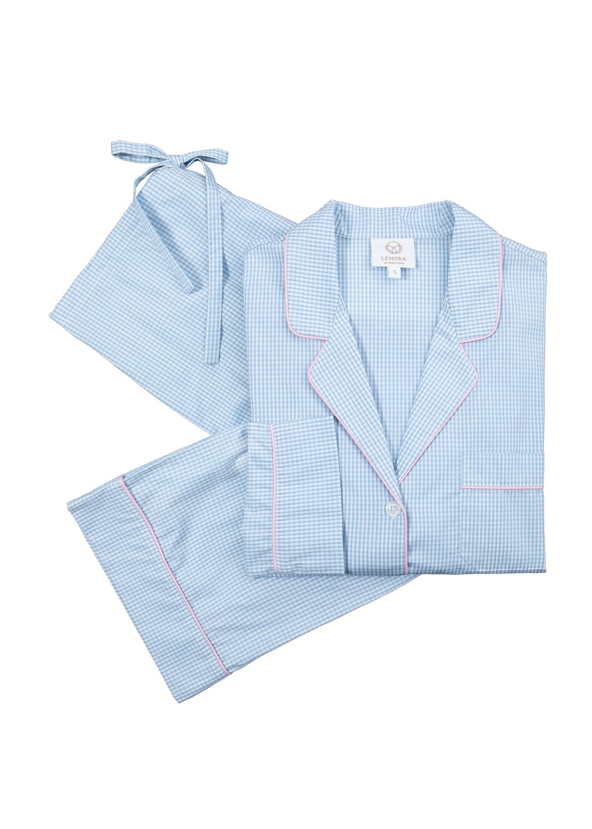 Classic Gingham Cotton Pajamas