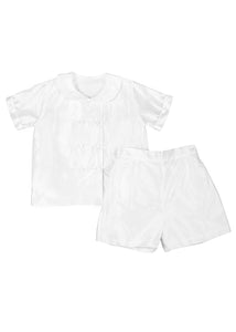 Boys Silk Short Set