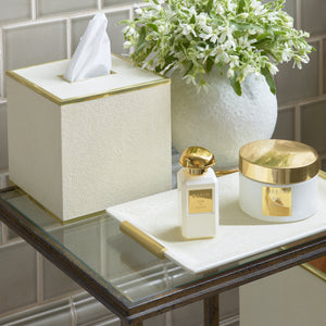 Classic Shagreen Tissue Box Cover