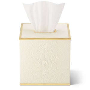 Classic Shagreen Tissue Box Cover