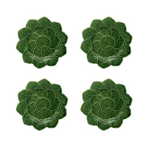 Geranium Dessert Plate 22", Set of 4