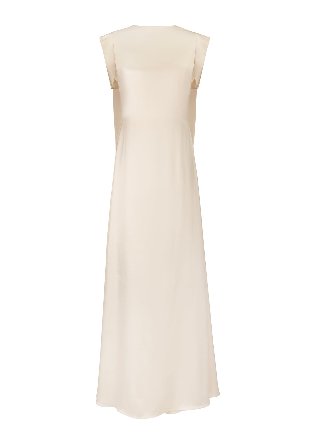 Nora Gown in Ivory Silk Satin