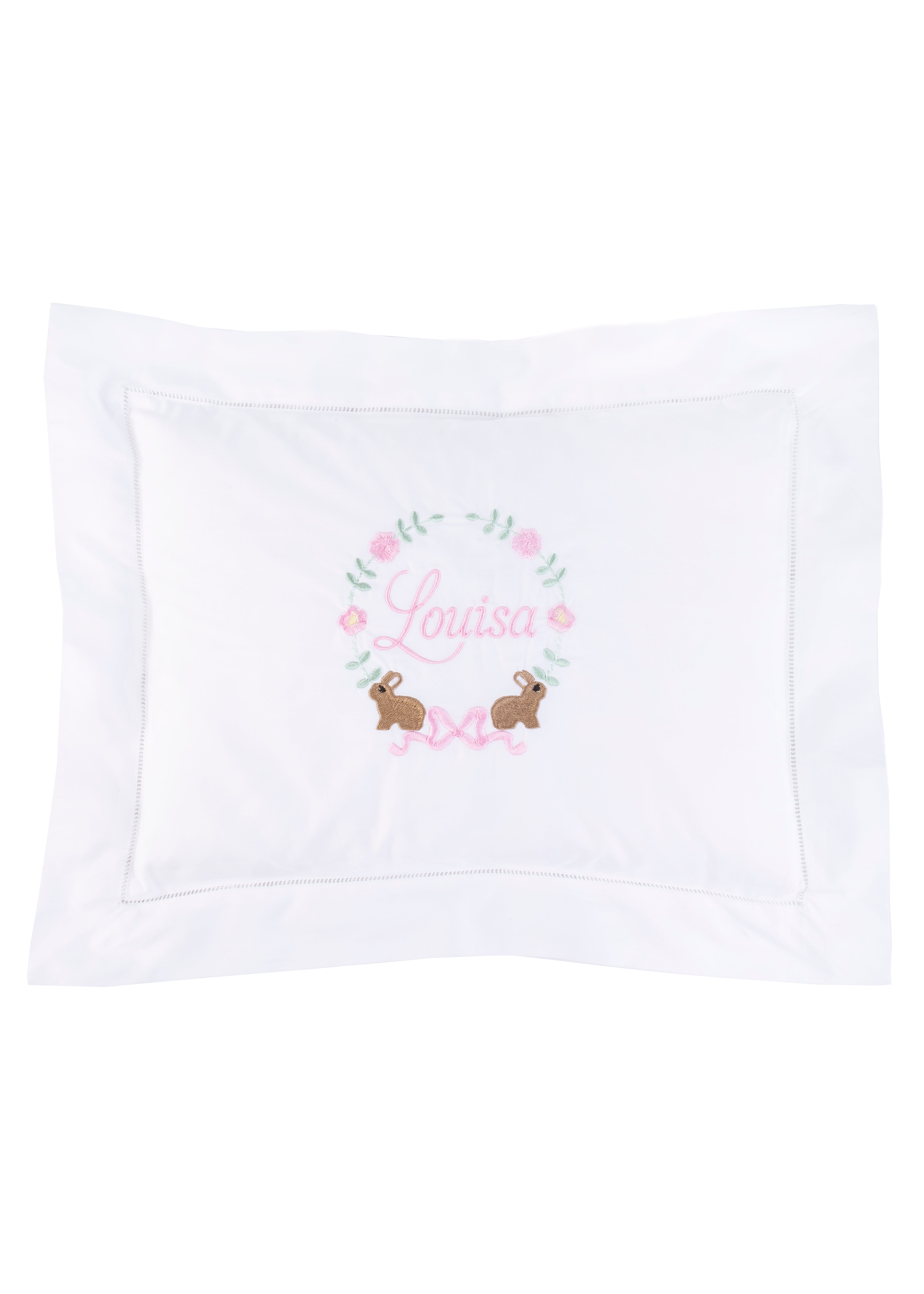 Monogram Boudoir Pillow