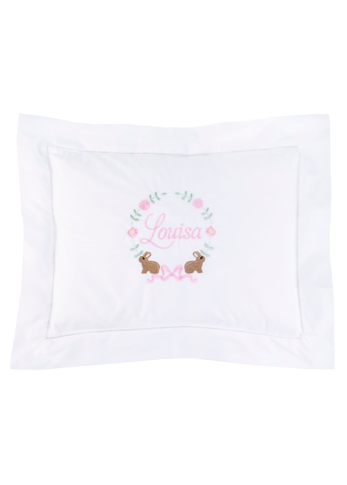 Monogram Boudoir Pillow