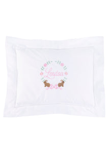 Monogram Boudoir Pillow