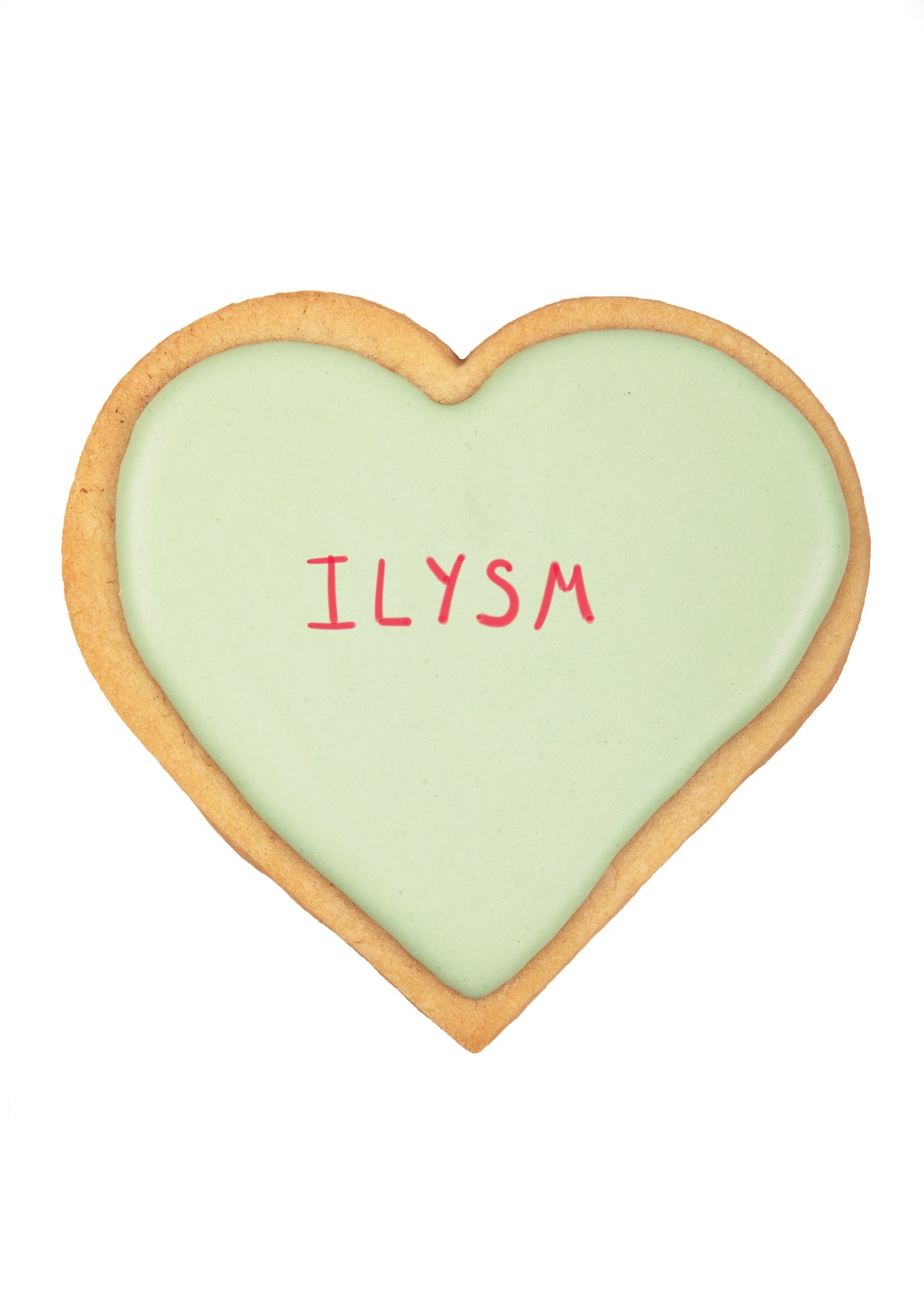 Conversation Heart Sugar Cookies, Set of 12