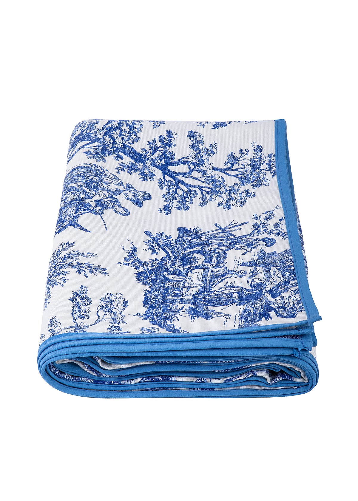 Elise Blue Toile Tablecloth