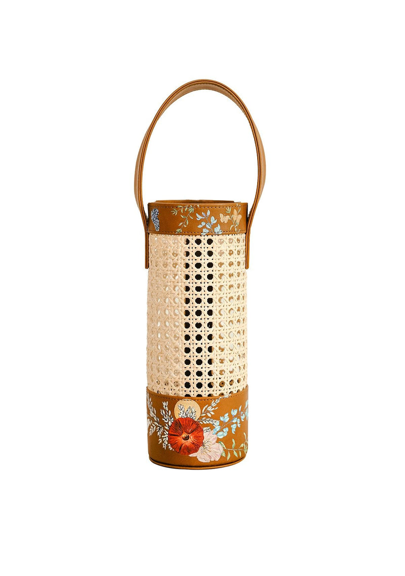 Wicker Wine Bag