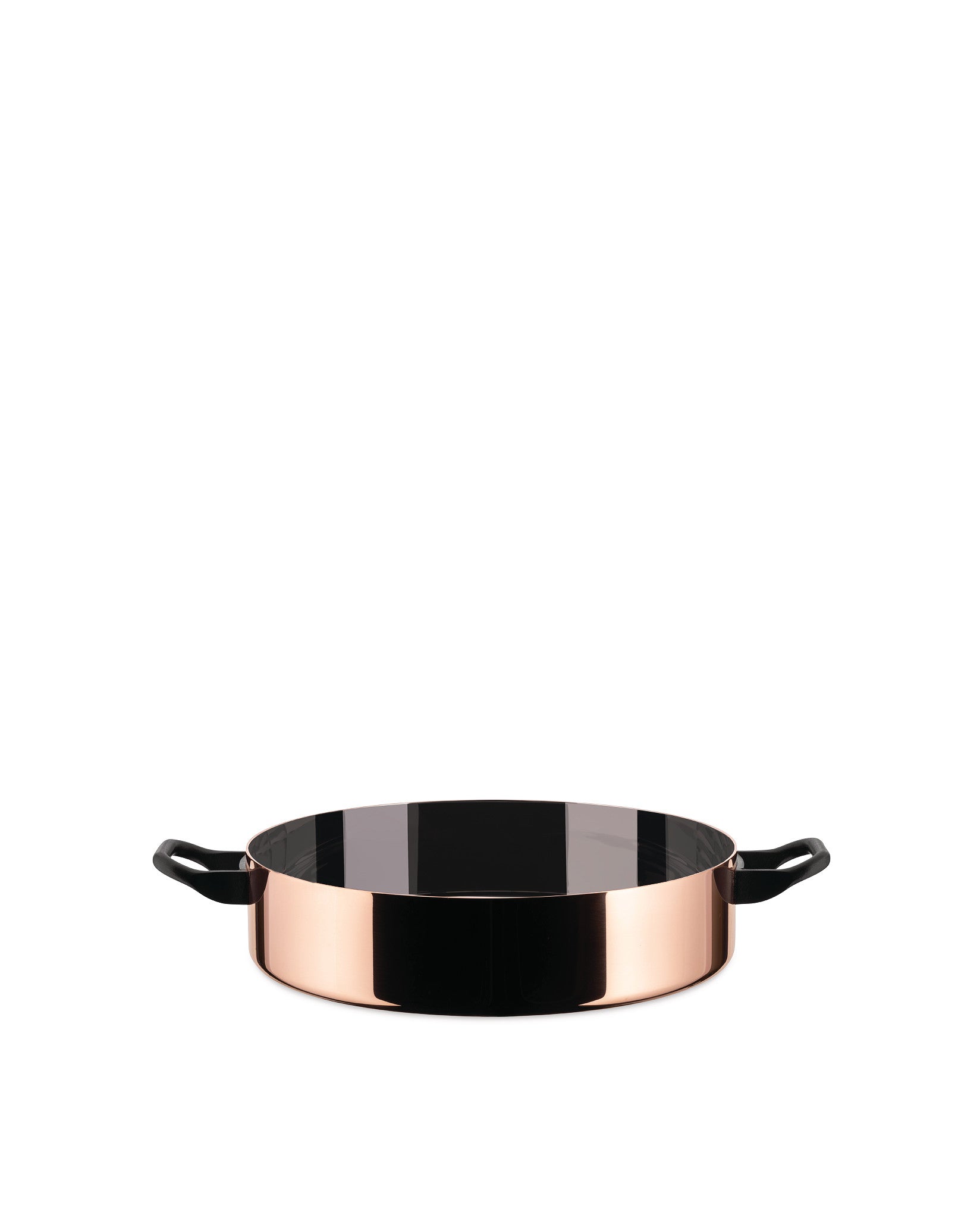 Cintura Orione Casserole Low With 2 Handles 9.5" in Copper