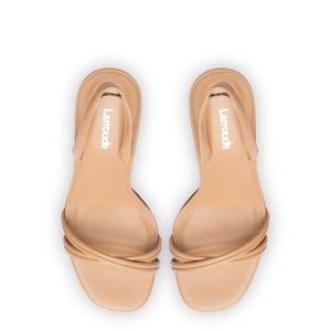 Annie Sandal In Tan Leather