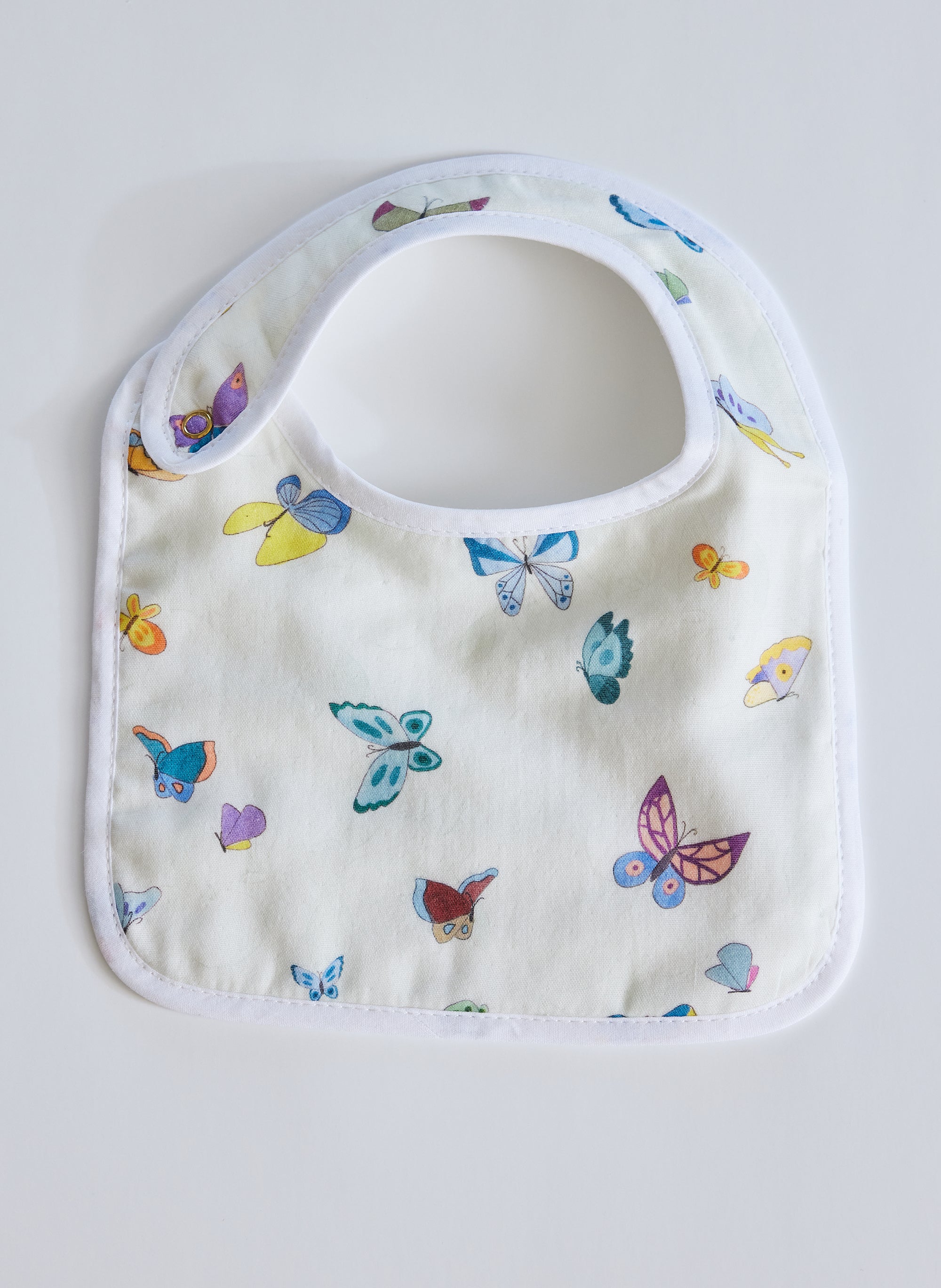 Madame Butterfly Bib and Burp Cloth Set