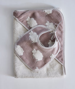 Sweet Sheep Jacquard Bath Set