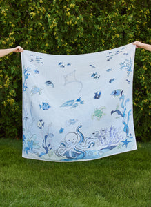 Under the Sea Shawl Blanket