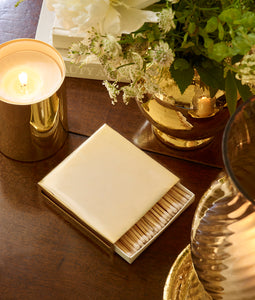 Aerin Brass Candle Sleeve on Over The Moon