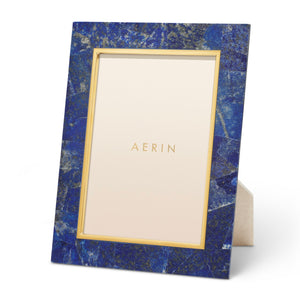 Cassiel Mosaic Frame in Lapis 5 x 7