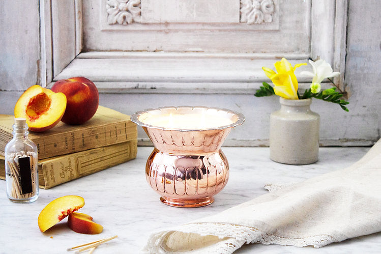 CMK Vintage French Inspired Peach Sangria Candle