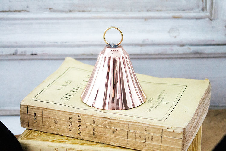 CMK Copper Bell Ornaments, Set of 4