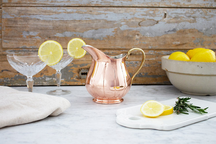 Vintage Inspired Copper Small Pitcher