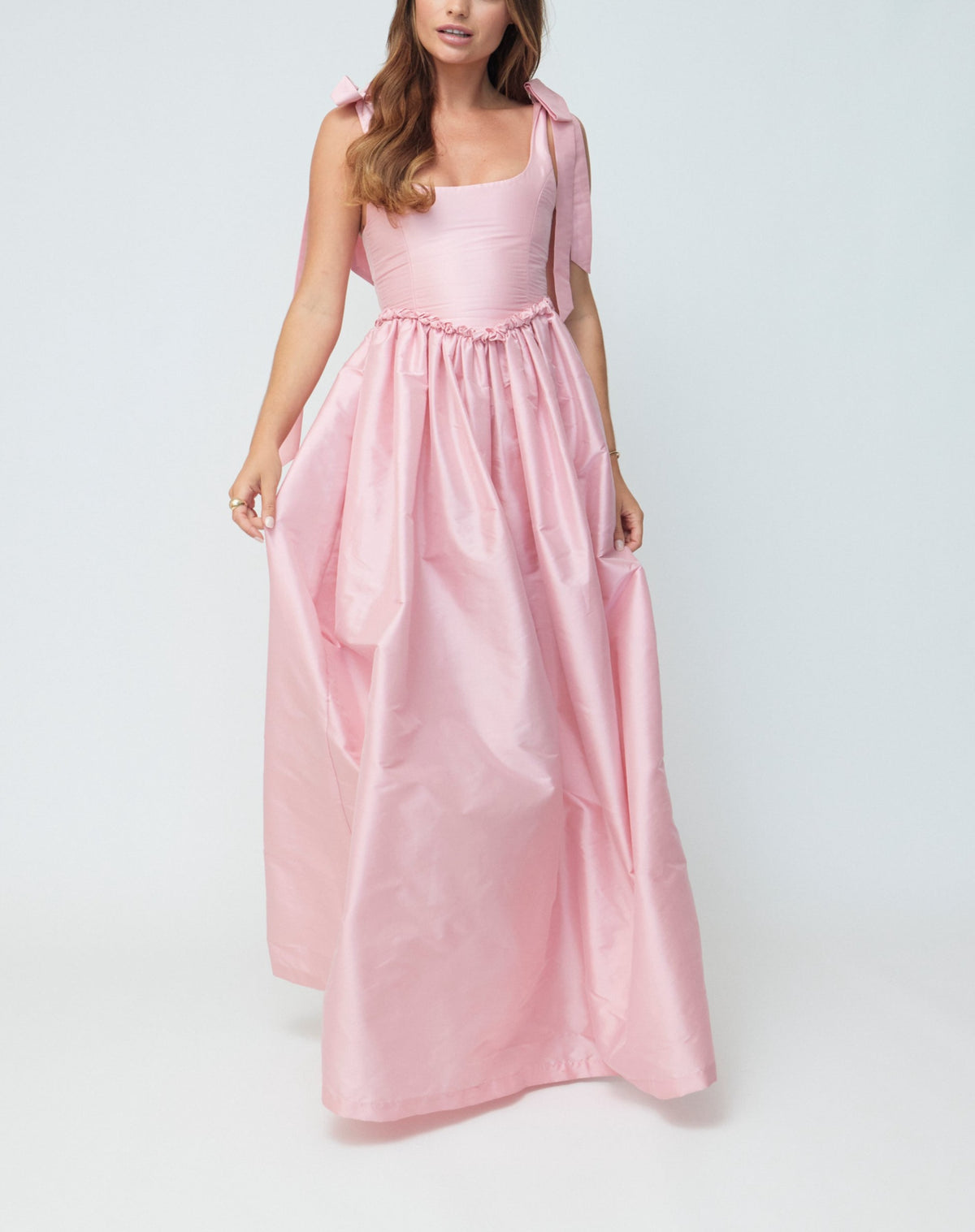 The Marie Dress in Tea Rose