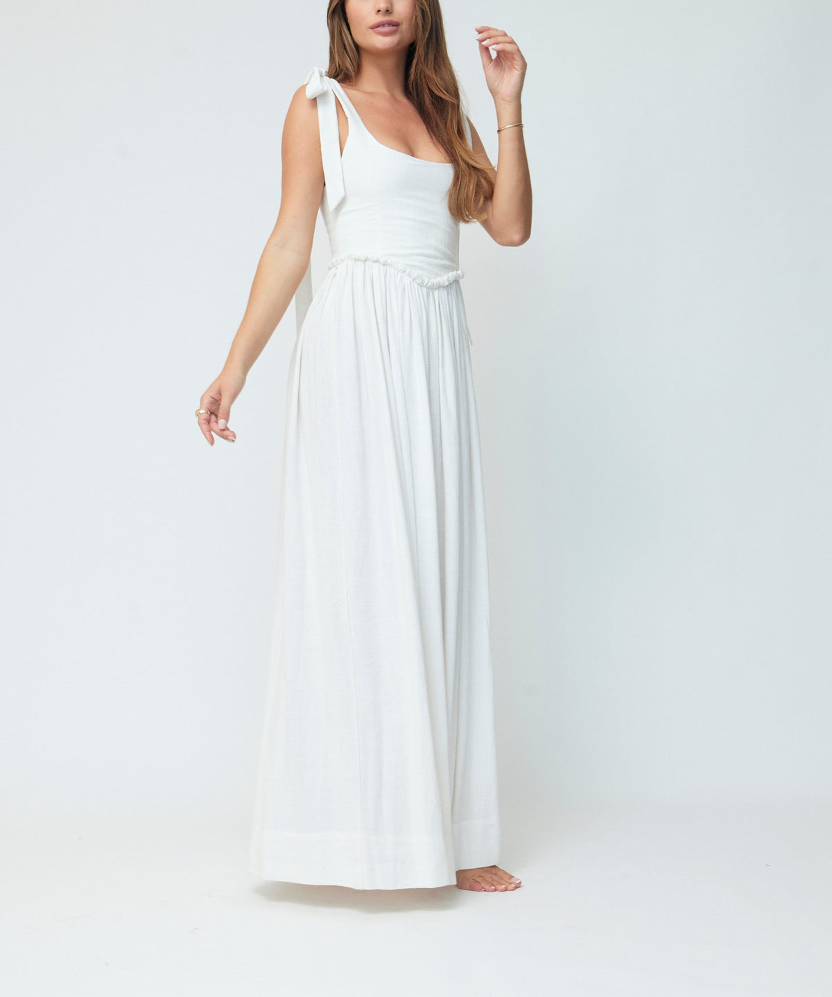 The Marie Dress in White