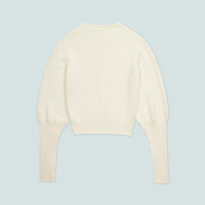 The Chelsea Sweater in White