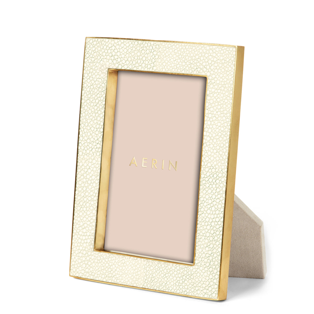 Classic Shagreen Frame, Cream