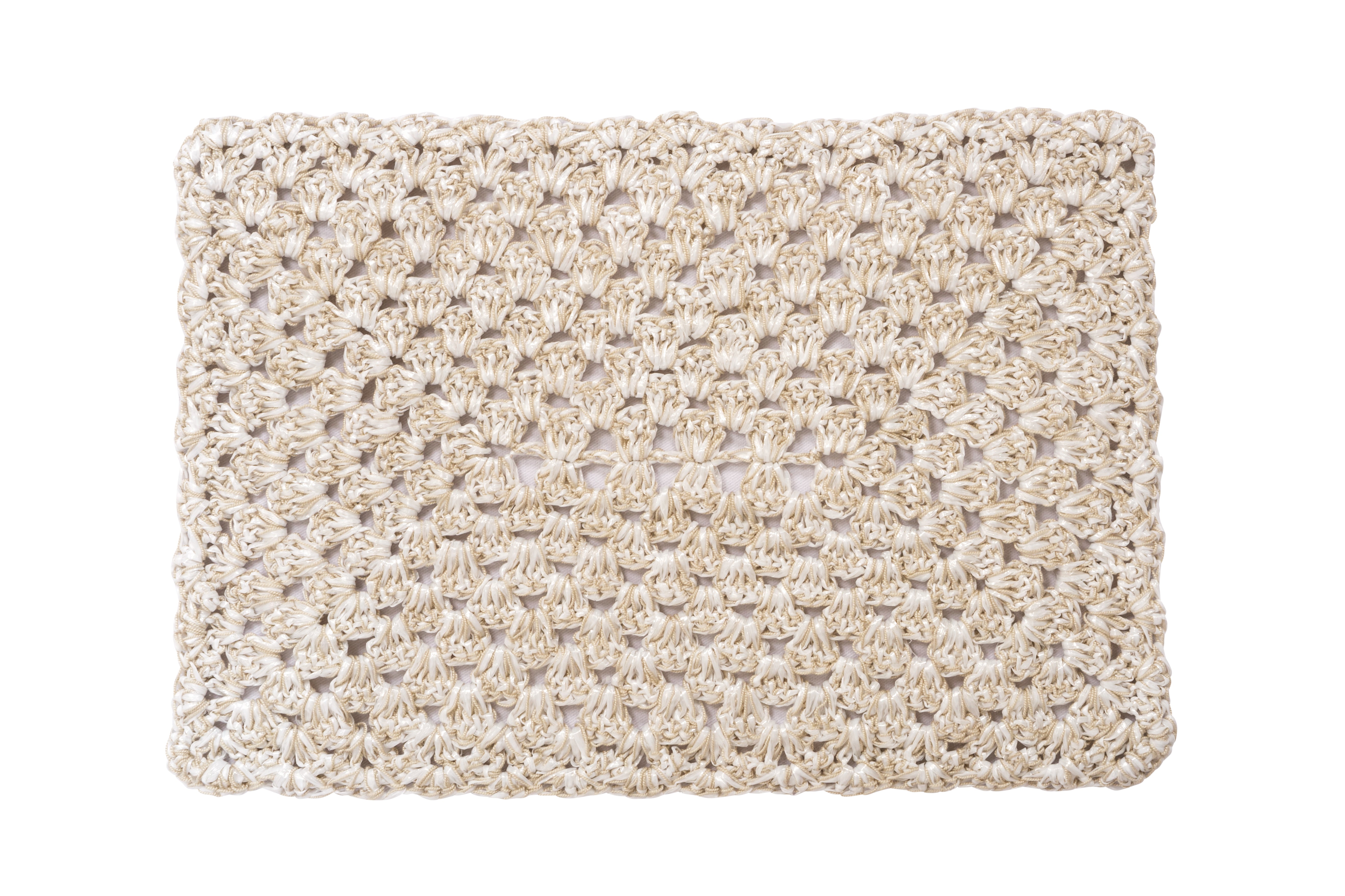 Natural Crotchet Rectangular Placemats