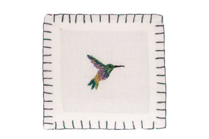 Parakeet Cocktail Napkin, Set of 4