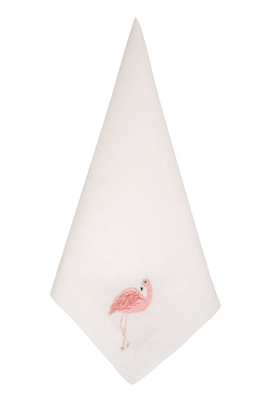 Servilleta Mesa Flamingo, Set of 4