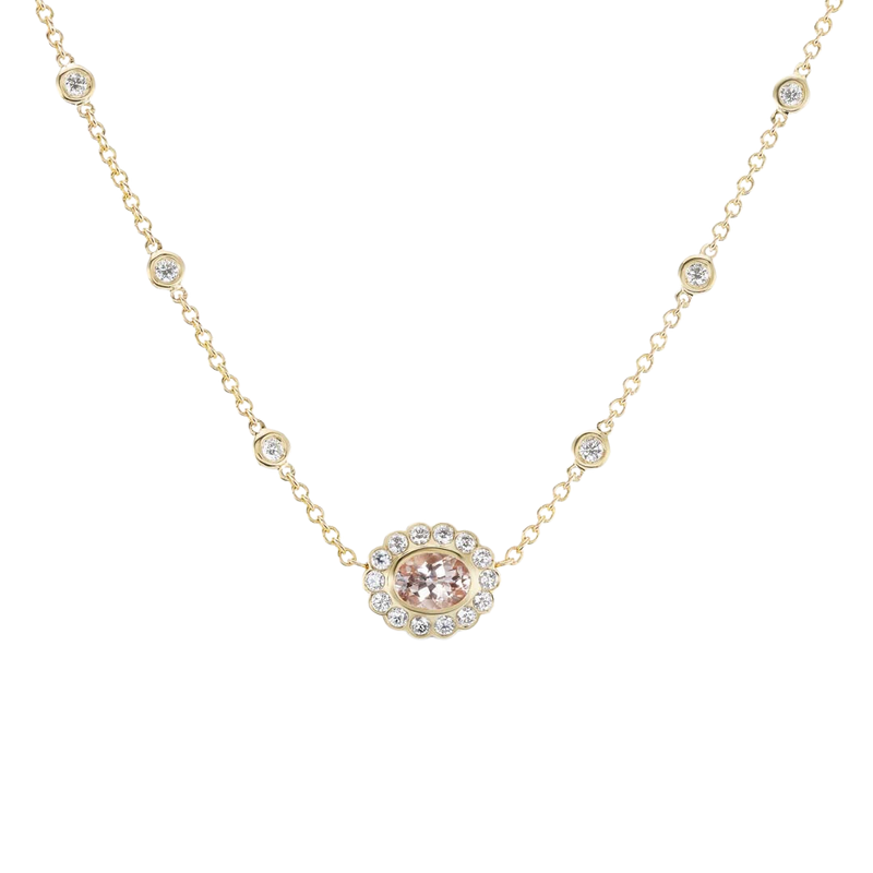 Lexie Choker in Morganite