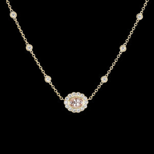 Lexie Choker in Morganite